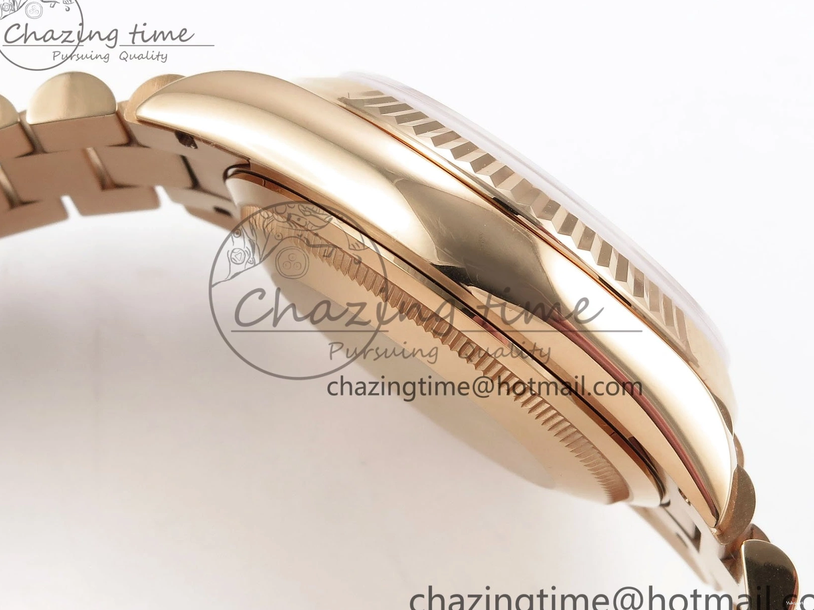 Day 1:1 Tiffany RAF Stone Edition on Best RG Blue RG Date A2836 Dial Bracelet Roman 36 0523